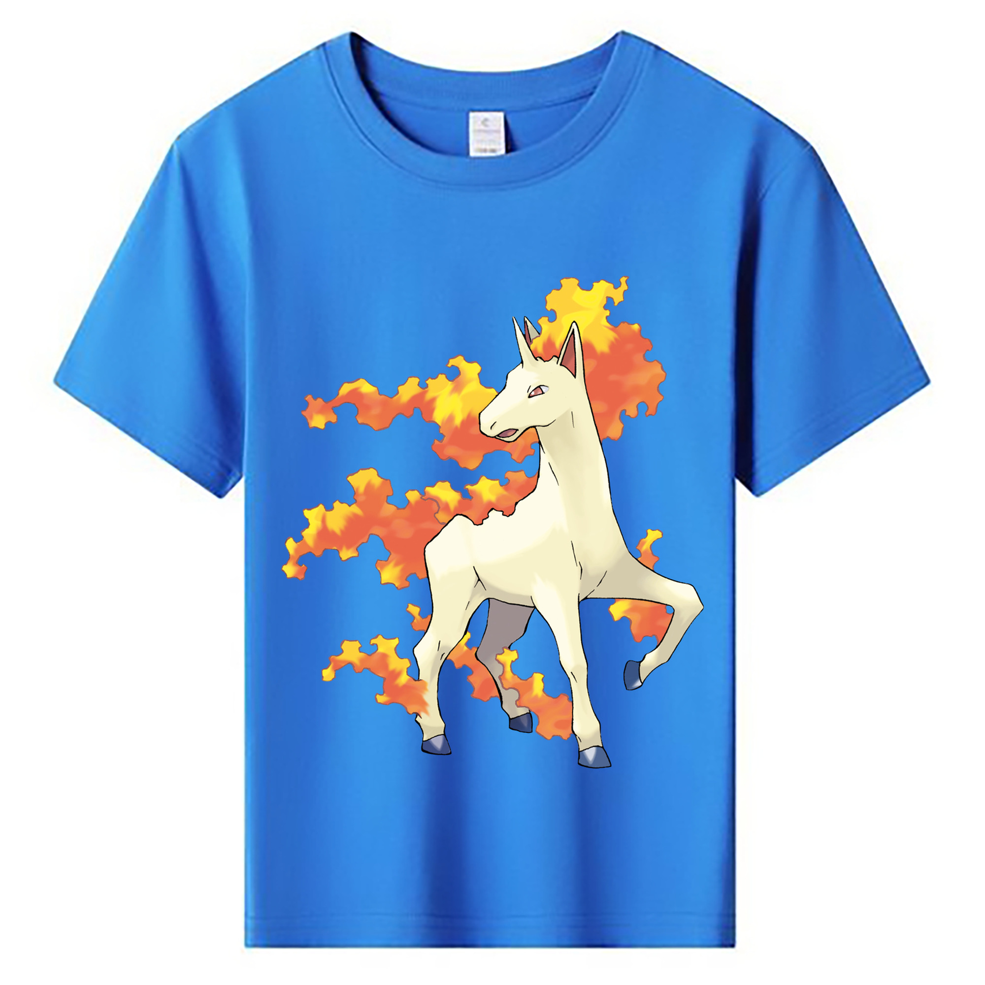 （画像用） ポケットモンスター Pokémon 綿100％キッズTシャツ（フロントプリント）